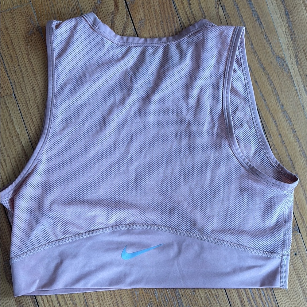 Nike Light Pink Mesh Tank Top